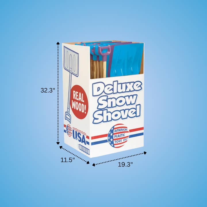 American Plastic Toys - Wholesale Beach/Pool Toy - Kids & Baby - Deluxe Snow Shovel Plastic Toy for Kids3
