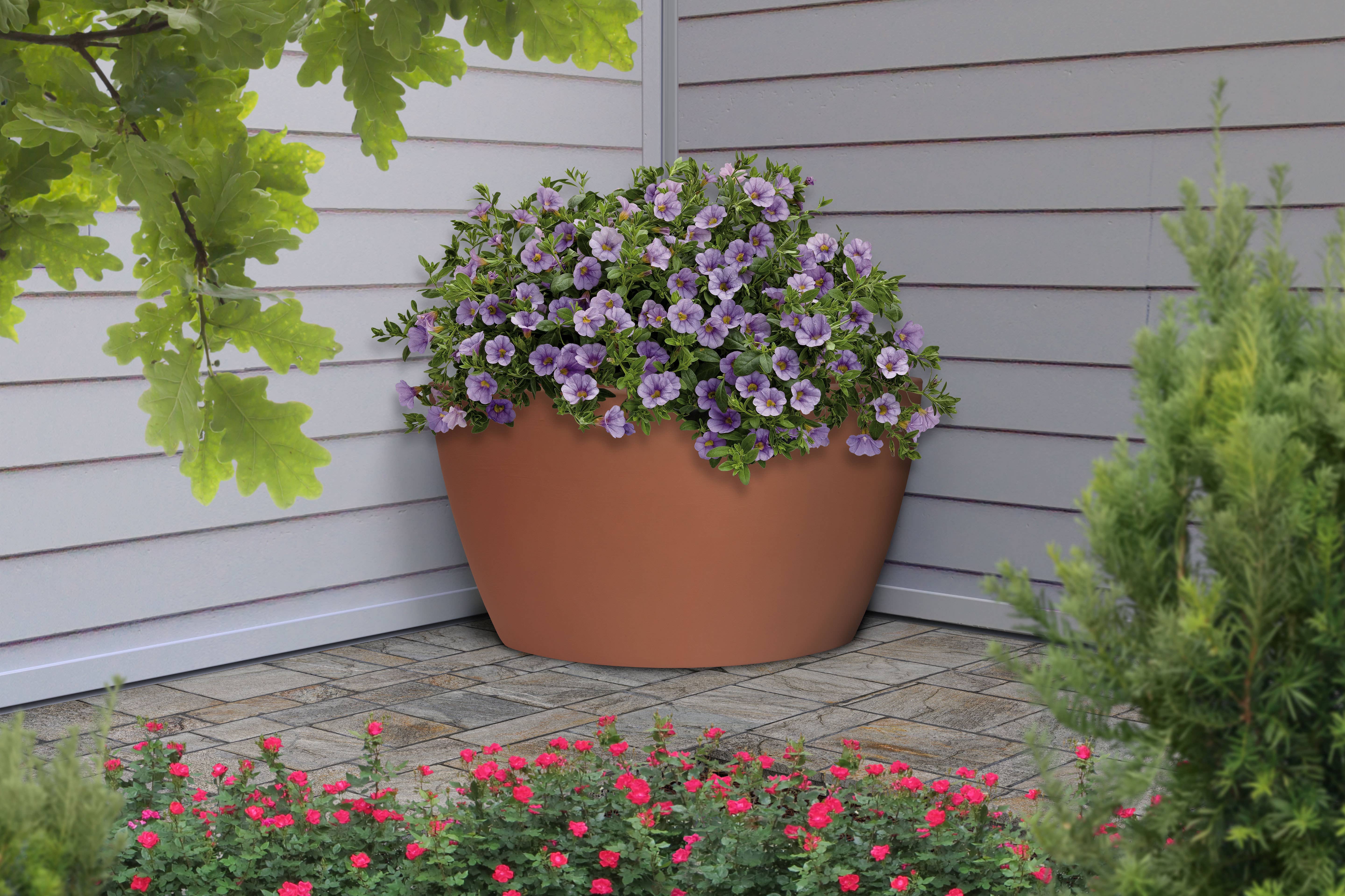 Algreen - Wholesale Planter Box - 26" Hampton Corner Planter10