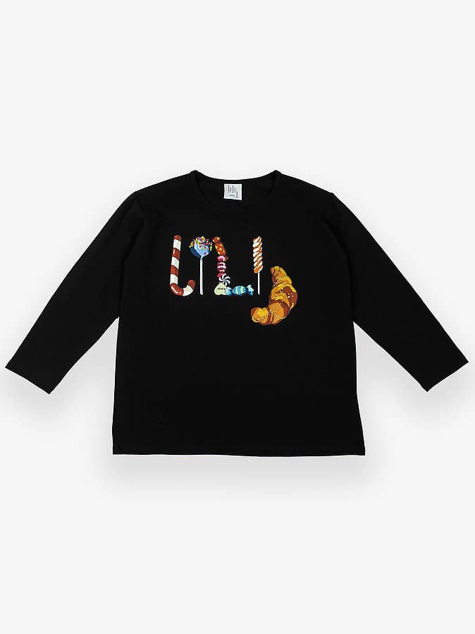 Candies Logo Long Sleeve Shirt for wholesale by Lilij Petit