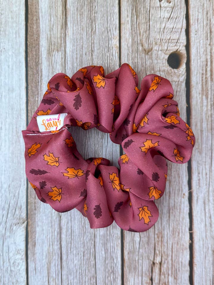 Autumn Dream XL Scrunchie | Handmade Hair Accessories UK for wholesale by ThatsSewLauraUk