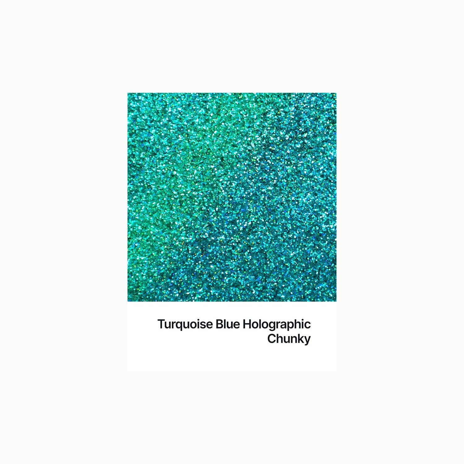 Eco Friendly Craft Glitter Turquoise Holo 100g for wholesale on Faire3