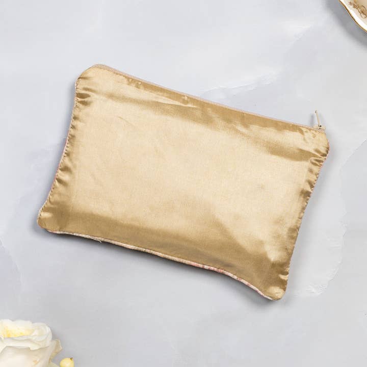 April Cornell – Engroshandel Tote bag - Dame – Vintage Rose Velvet Pung - Oliven1