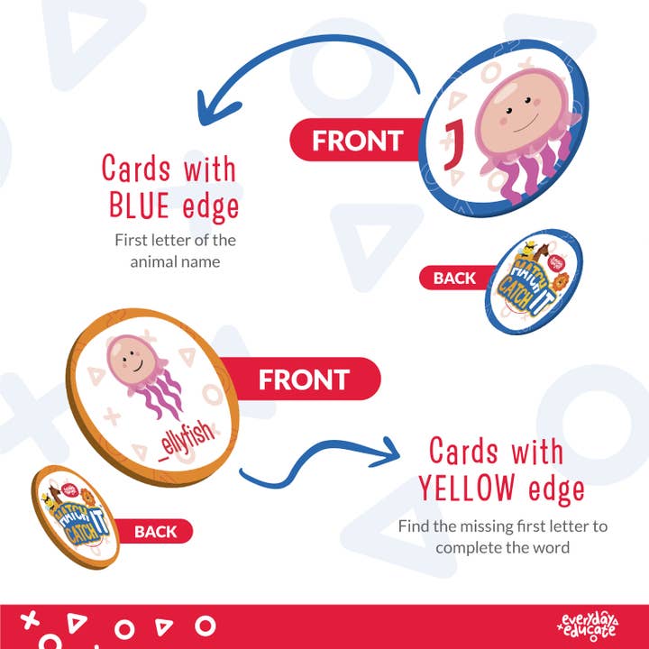Everyday Educate - Wholesale Brain Game - Kids - Match It, Catch It™ - A Fun Fast Matching Animal Game3