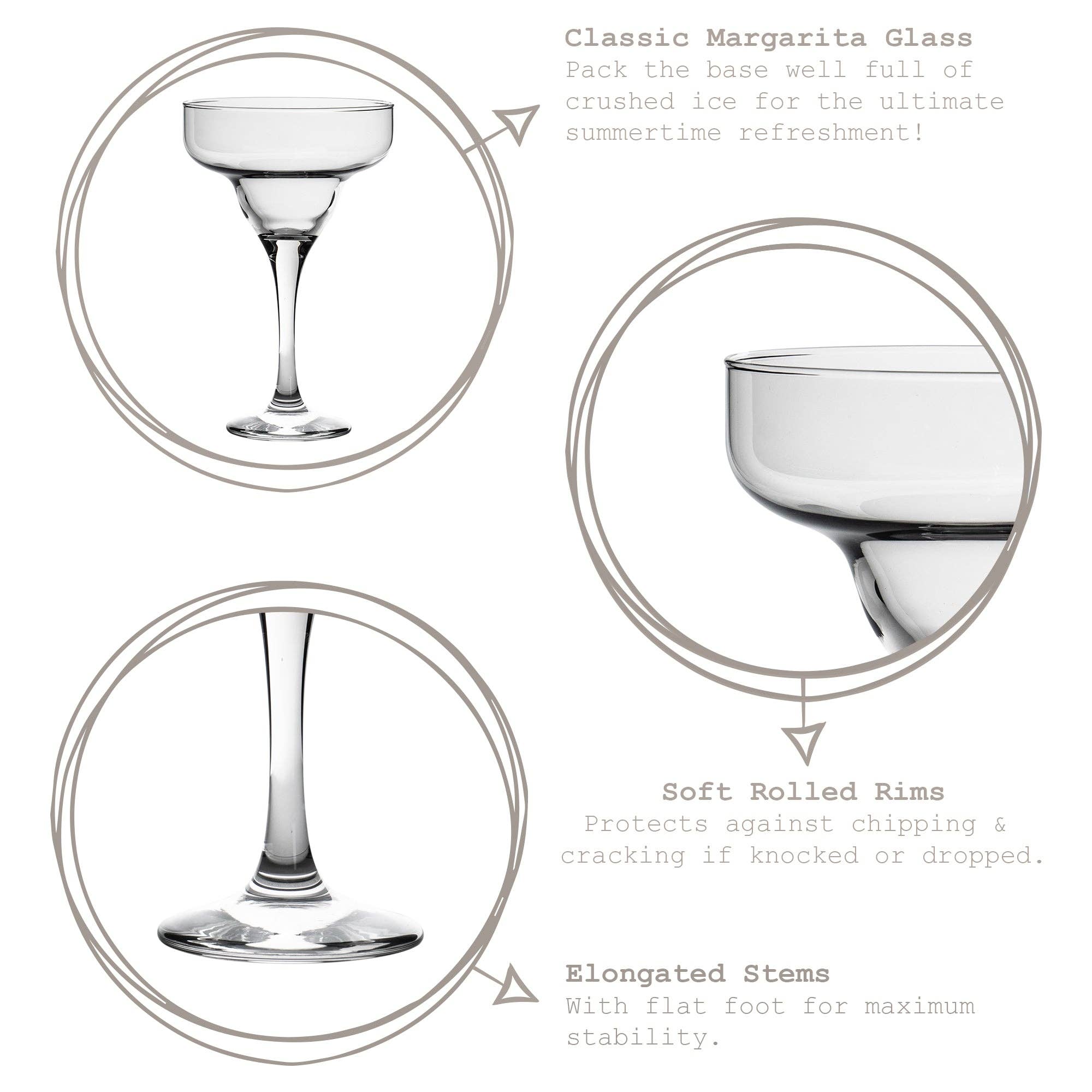Rinkit Pty Ltd - Wholesale Cocktail/liquor glass - LAV Misket Margarita Glass - 300ml2