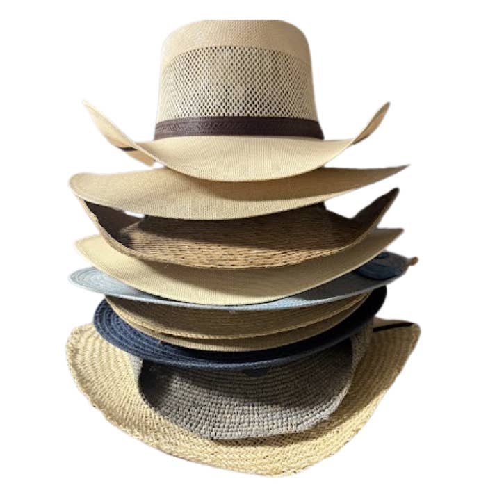 Sun Hat Straw (Prepack of 12) for wholesale by American Hat Makers