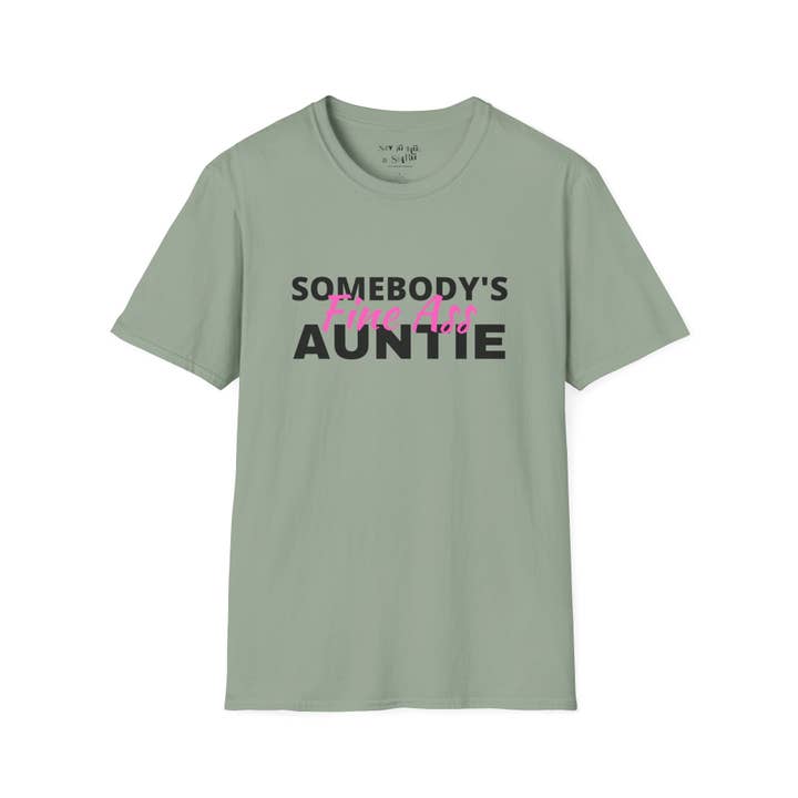 Say It With a Shirt - Venta al por mayor Camiseta serigrafiada - Mujer - Camiseta Somebody's Fine Auntie