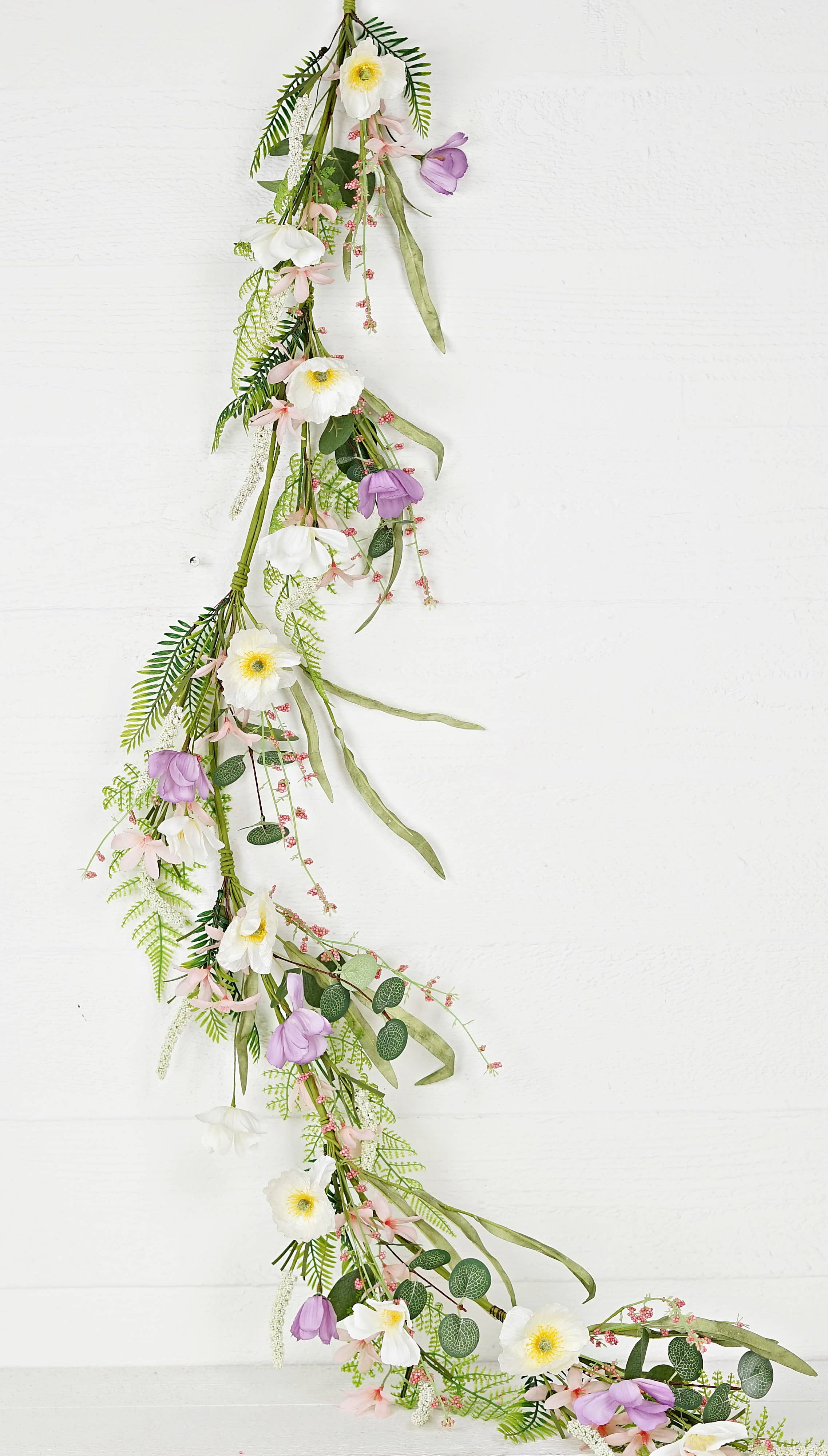 Holiday Depot Inc. - Wholesale Artificial Flowers - 35591- 5ft Garland-Mix Spring Blossoms4