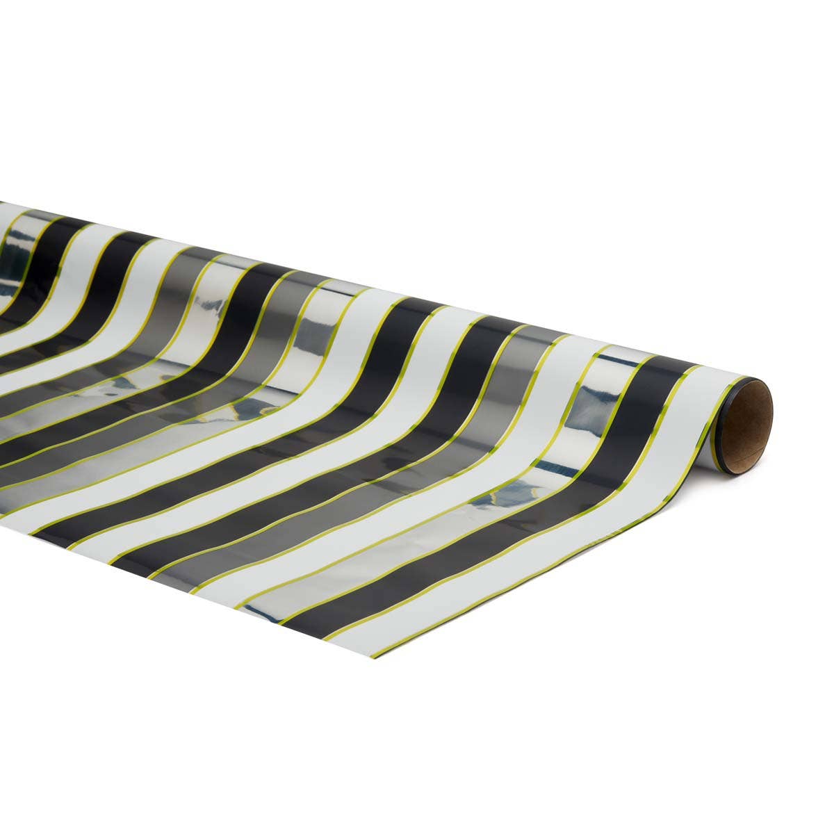 Draeger Paris - Wholesale Wrapping Paper Roll - Box of 40 Rolls - black and gold mirror.1