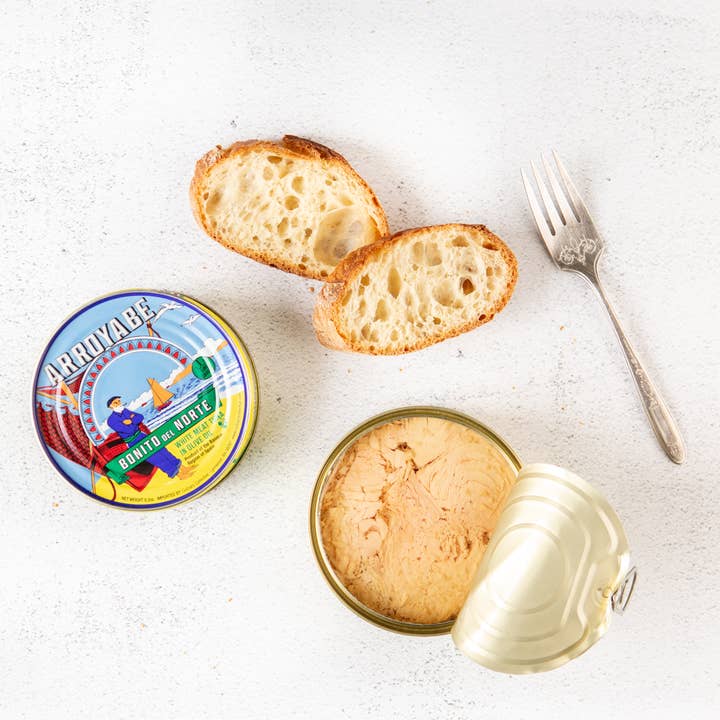 Matiz - Wholesale Tinned Fish - Arroyabe Bonito in Oil - 9.2oz Round Tin3