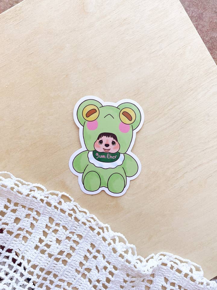 Adesivo Gunther Monchi por atacado de Basura Gang