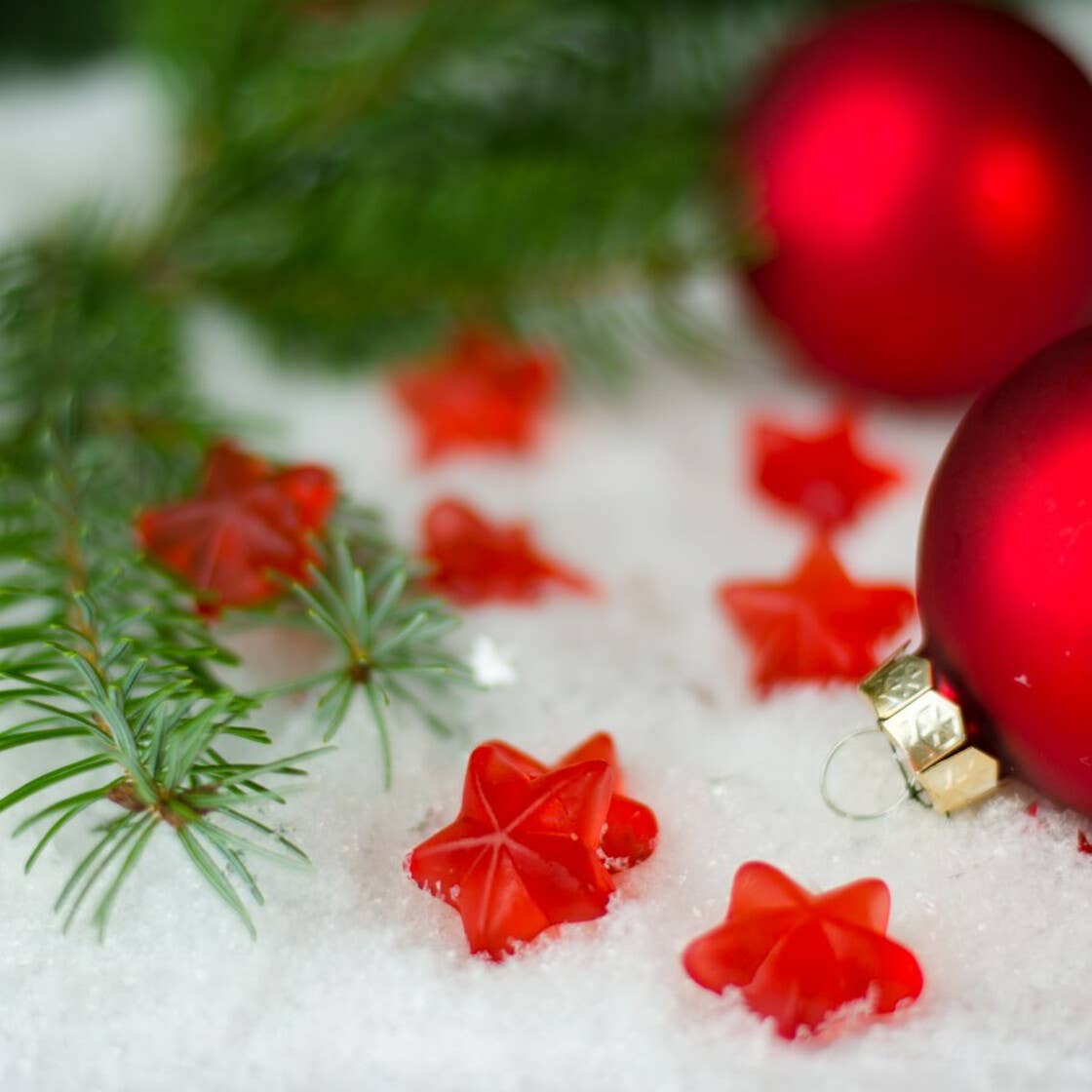 Der Zuckerbäcker - Vendita all'ingrosso Caramelle gommose - Porzione dolce di stelle gommosi al vin brulè alla frutta2