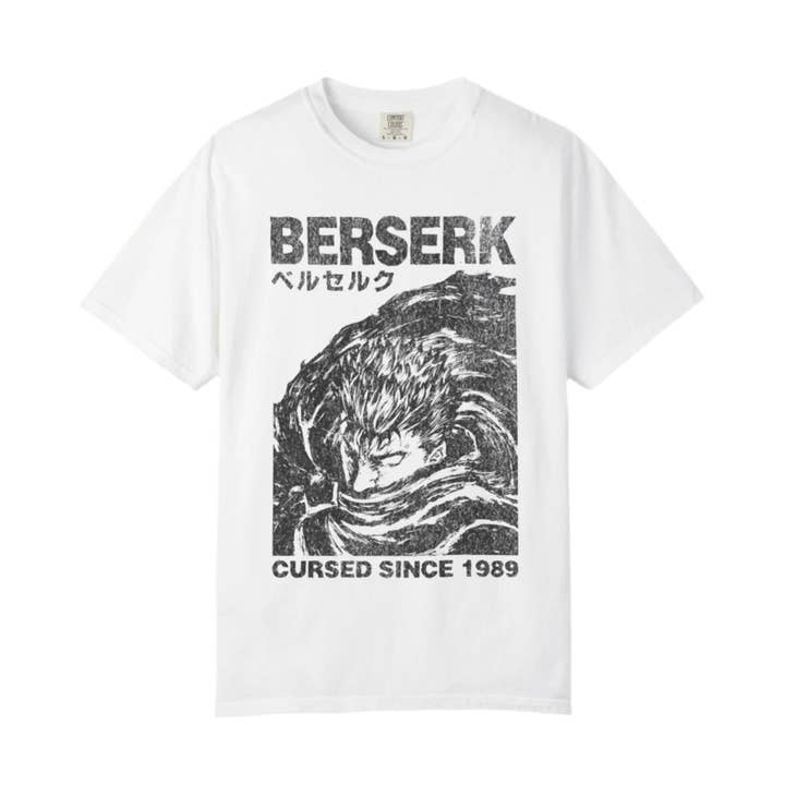 Vintage Berserk Manga Anime T-shirt for wholesale by KILLER RETRO