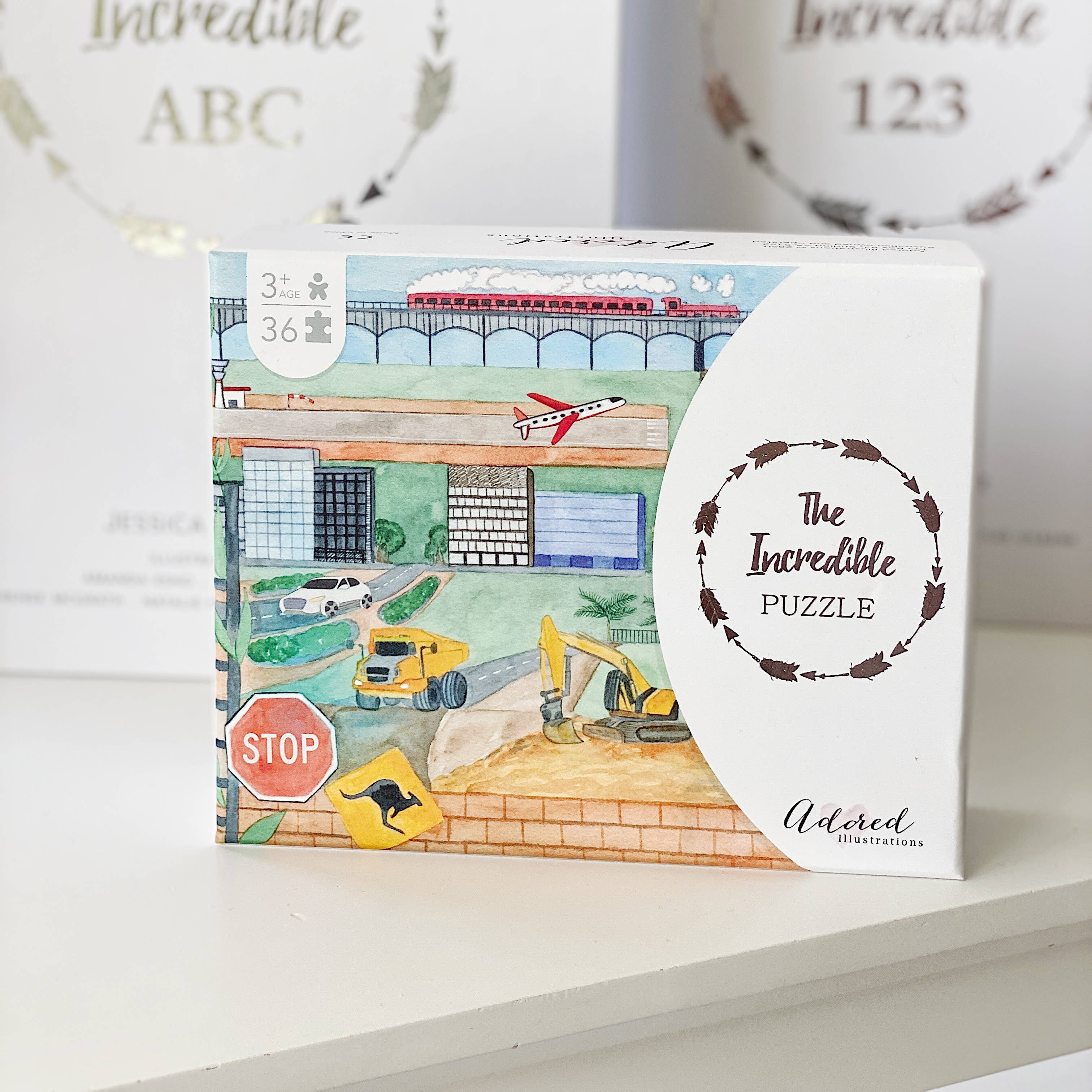 Adored Illustrations - Wholesale Puzzle - Kids - The Incredible Puzzle