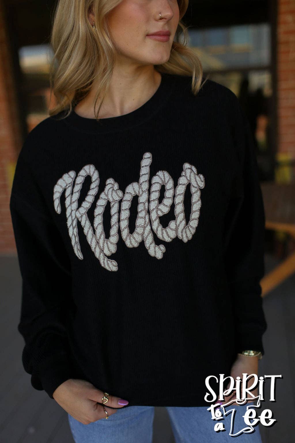 Spirit to a Tee - Venta al por mayor Sudadera - Mujer - Sudadera Rodeo Rope Cozycord - Pack2