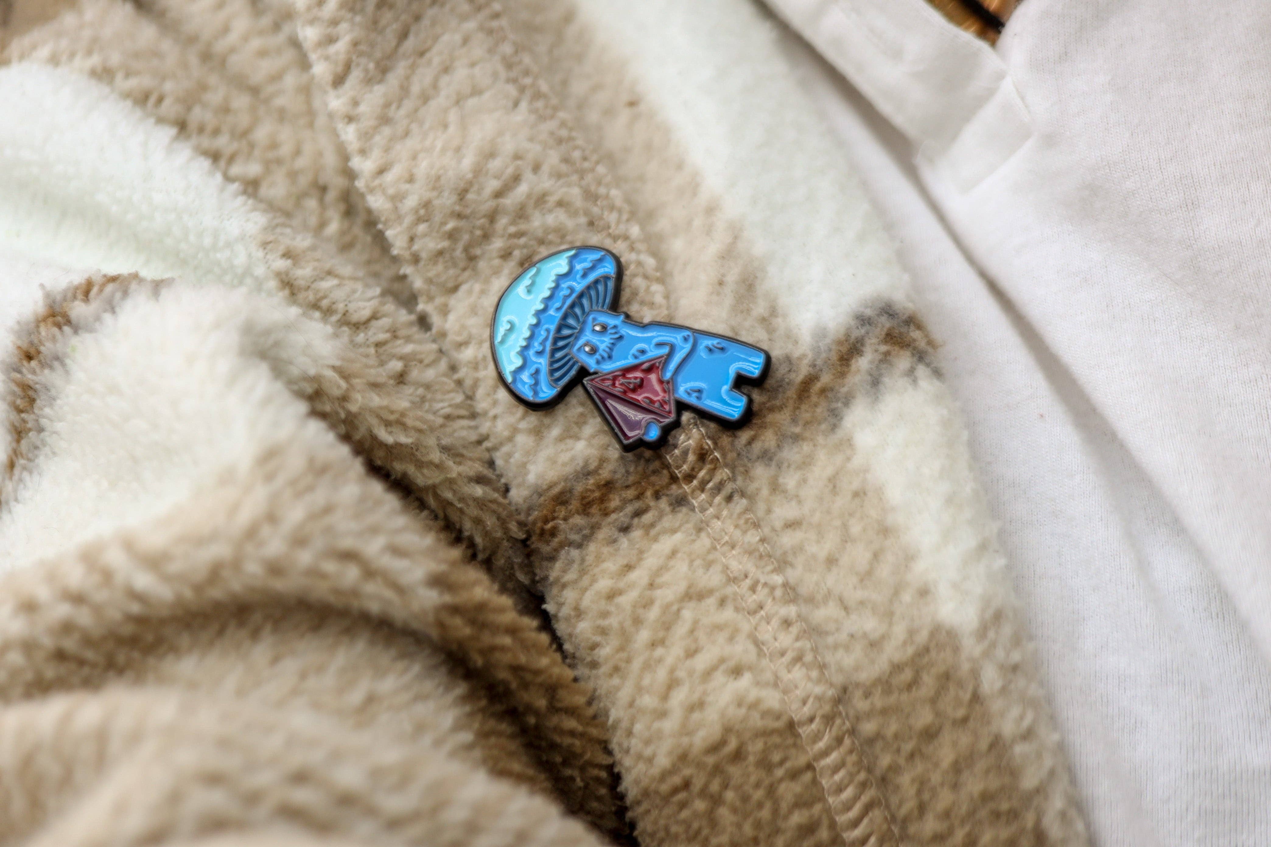 Foam Brain Games - Wholesale Lapel Pin/Button - Mystery Loot: Friendly Fungi5