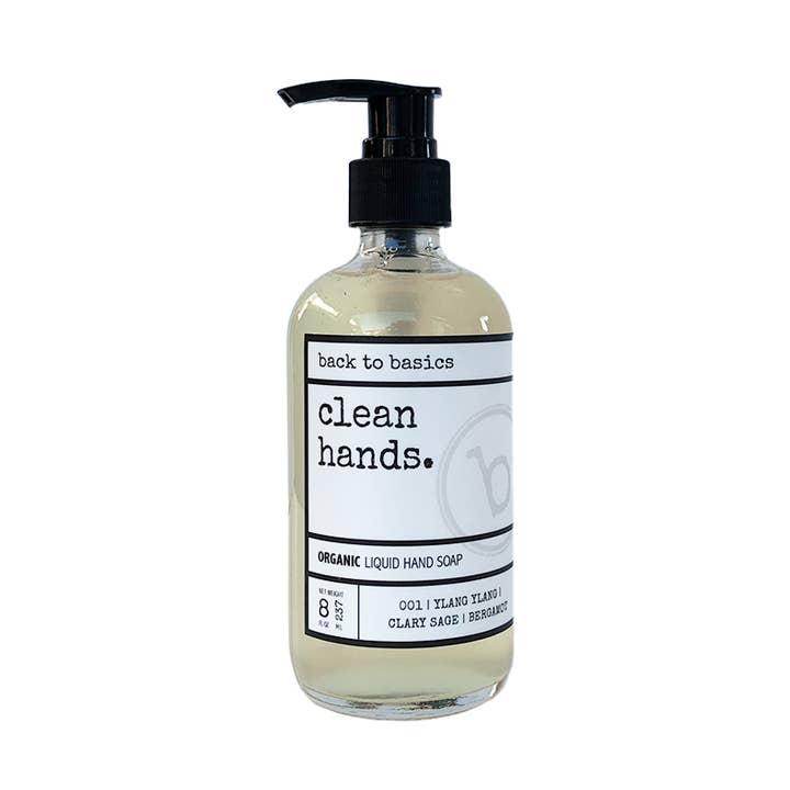 001 Pacific Coast | Ren flydende håndsæbe for engroshandel hos Back to Basics