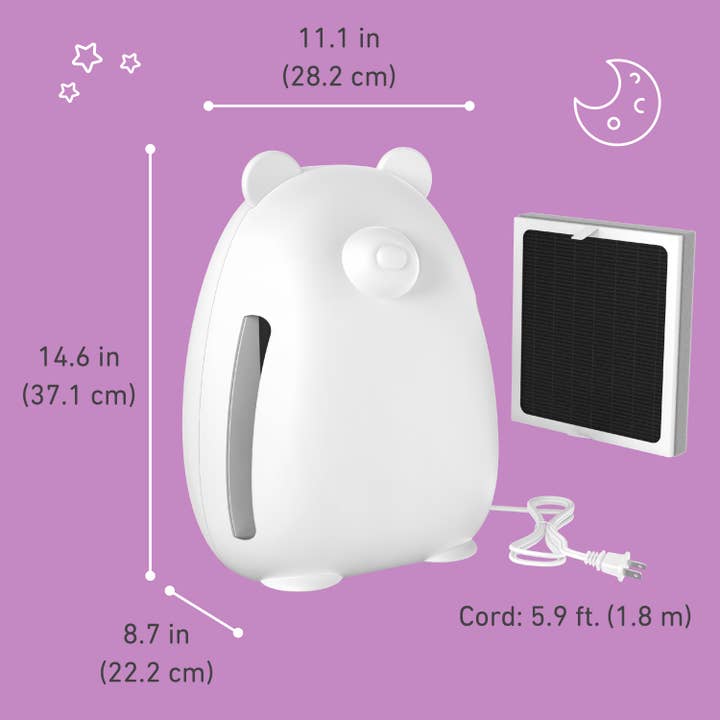 Ripple Distribution - Wholesale Air Purifier - PureBaby True HEPA Air Purifier for Kids Rooms - Bear