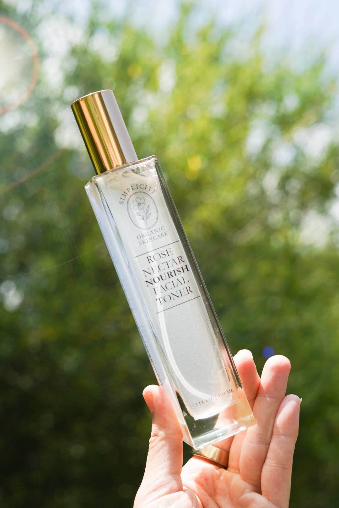 Simplicity Organic Skincare - Wholesale Facial Toner - Rose Nectar Nourish Facial Toner1