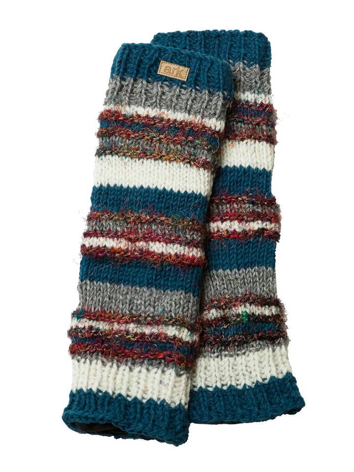Ark Imports - Wholesale Legwarmers - Women's - Swool Stripe Wool Leg Warmers4