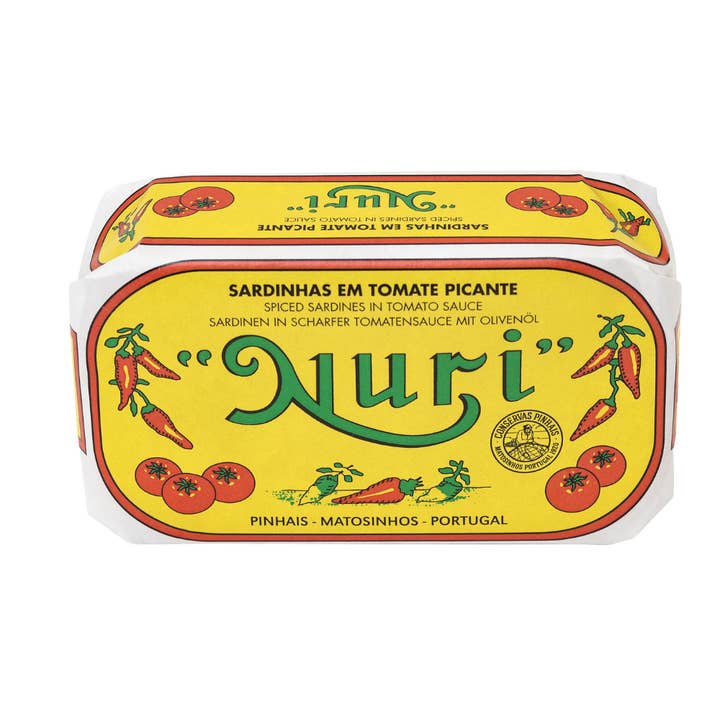 Portugalia Imports - Wholesale Sauce - Nuri Spiced Sardines in Tomato Sauce