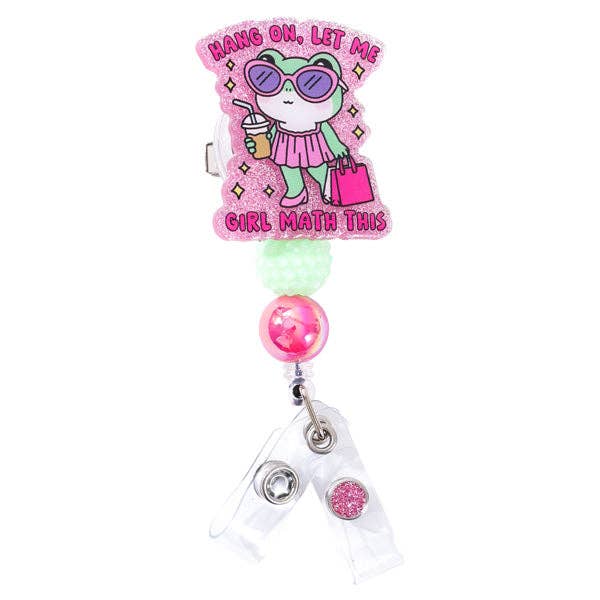 Glitterific Math Girl for wholesale by OUTSIDE THE BOX, LLC