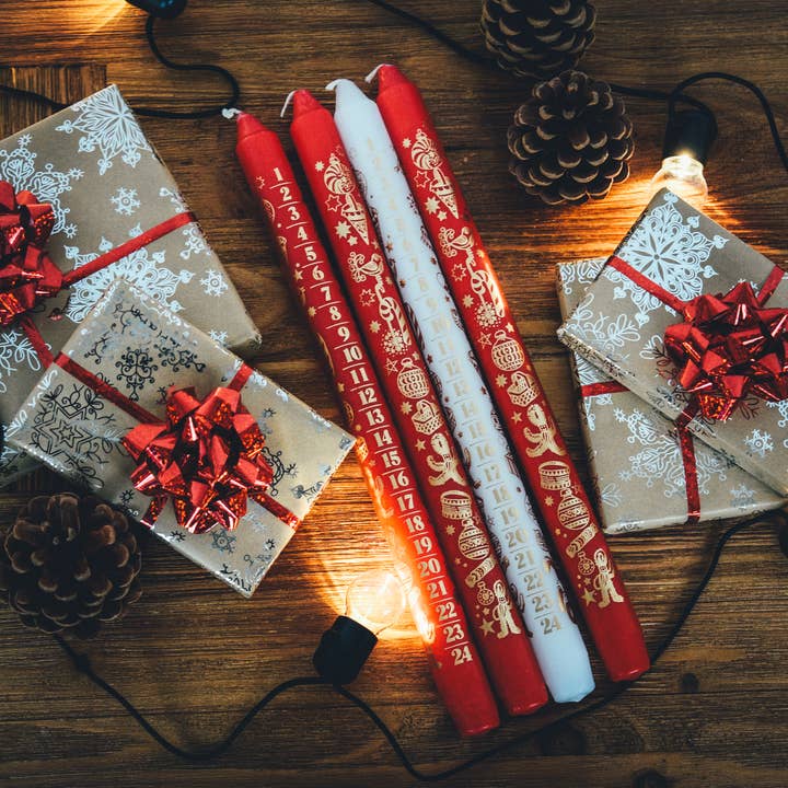 Ivyline – wholesale Tapered candle/candlestick – Advent Candle 300/22mm