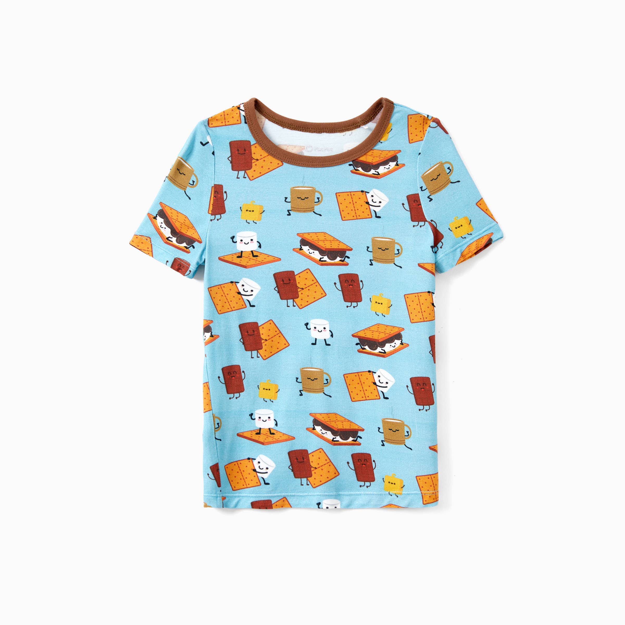 Green Bamboo Family Matching PJs Sets Cute Tops & Long Pants for wholesale on Faire1