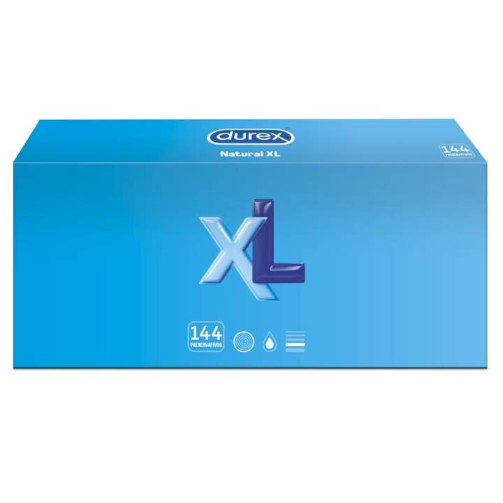 LOVERS - SHOP - Vente Contraceptif/préservatif - DUREX XL 144 PIÈCES