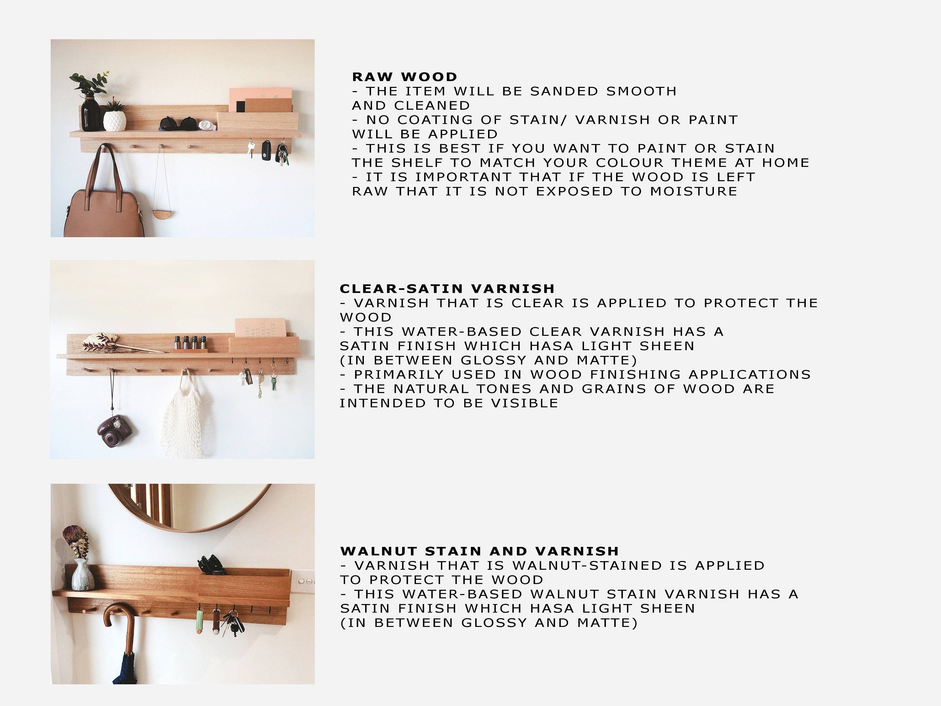 Woodyoubuy – wholesale Vägghylla – Allt i ett Entryway Arrangör7