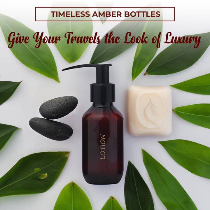 Bottiful Home - Wholesale Travel Container - 3 oz Plastic Travel Bottle Set w Clear Zippered Bag5