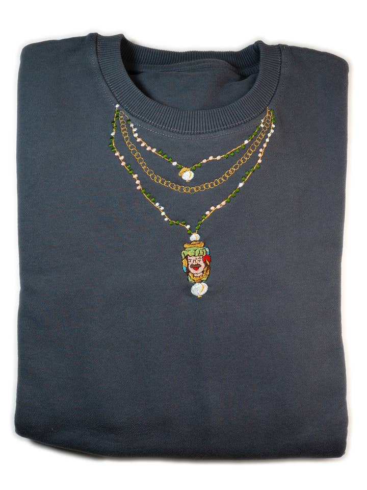 Sweat en coton Abbraccio pour la vente par CASHFANA