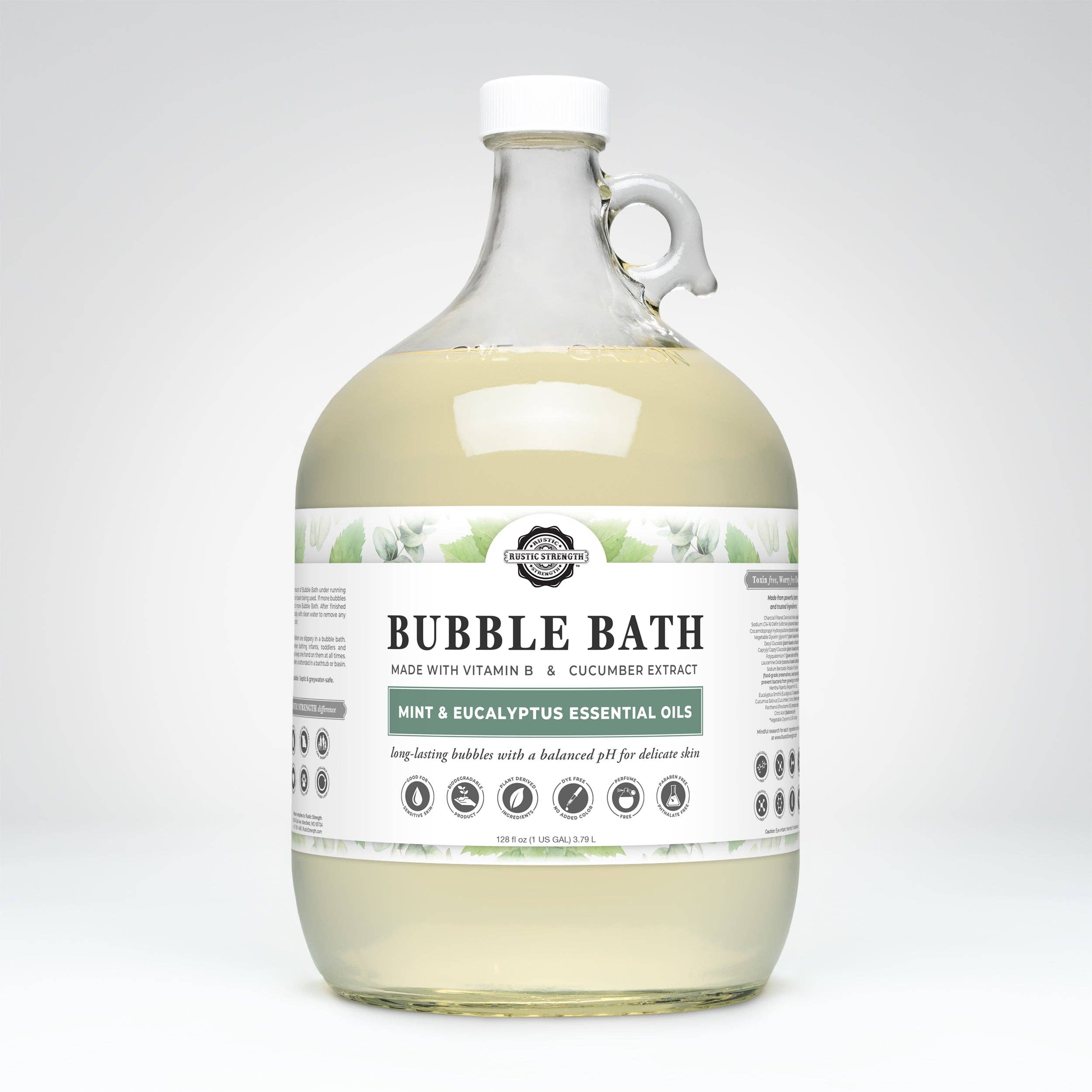 Rustic Strength - Wholesale Bubble Bath - Sulfate-Free Bubble Bath for Sensitive Skin5