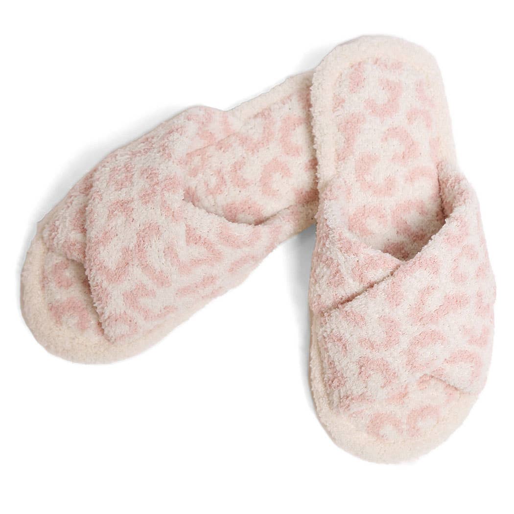 Fashion City - Wholesale Slippers - Women's - Luxury Soft Crossover Leopard Pattern Slipper7