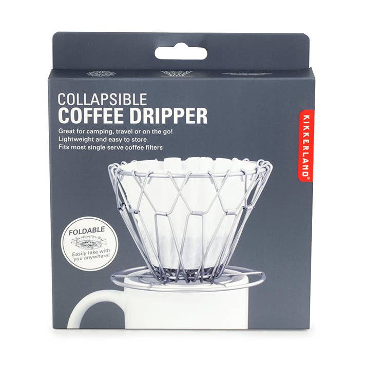 Collapsible Coffee Dripper for wholesale by Kikkerland Design Inc