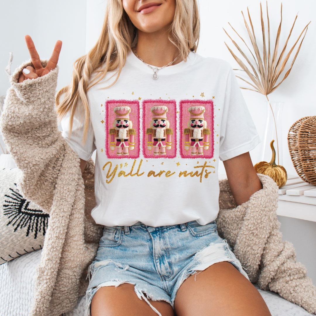 XO, Hannah - Wholesale T-Shirt (Graphic) - Women's - Y'all Are Nuts0
