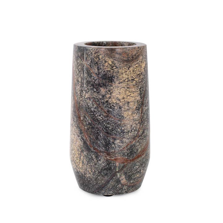 Howard Elliott on Faire – Engroshandel Vase – Juniper Moss Grøn Marmor Vase, Kort