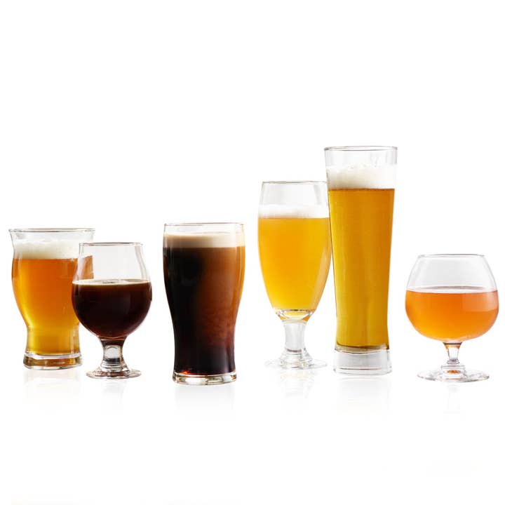 Libbey - Wholesale Beer Glass/Mug - Libbey Craft Brews Assorted Beer Glasses, Set of 6