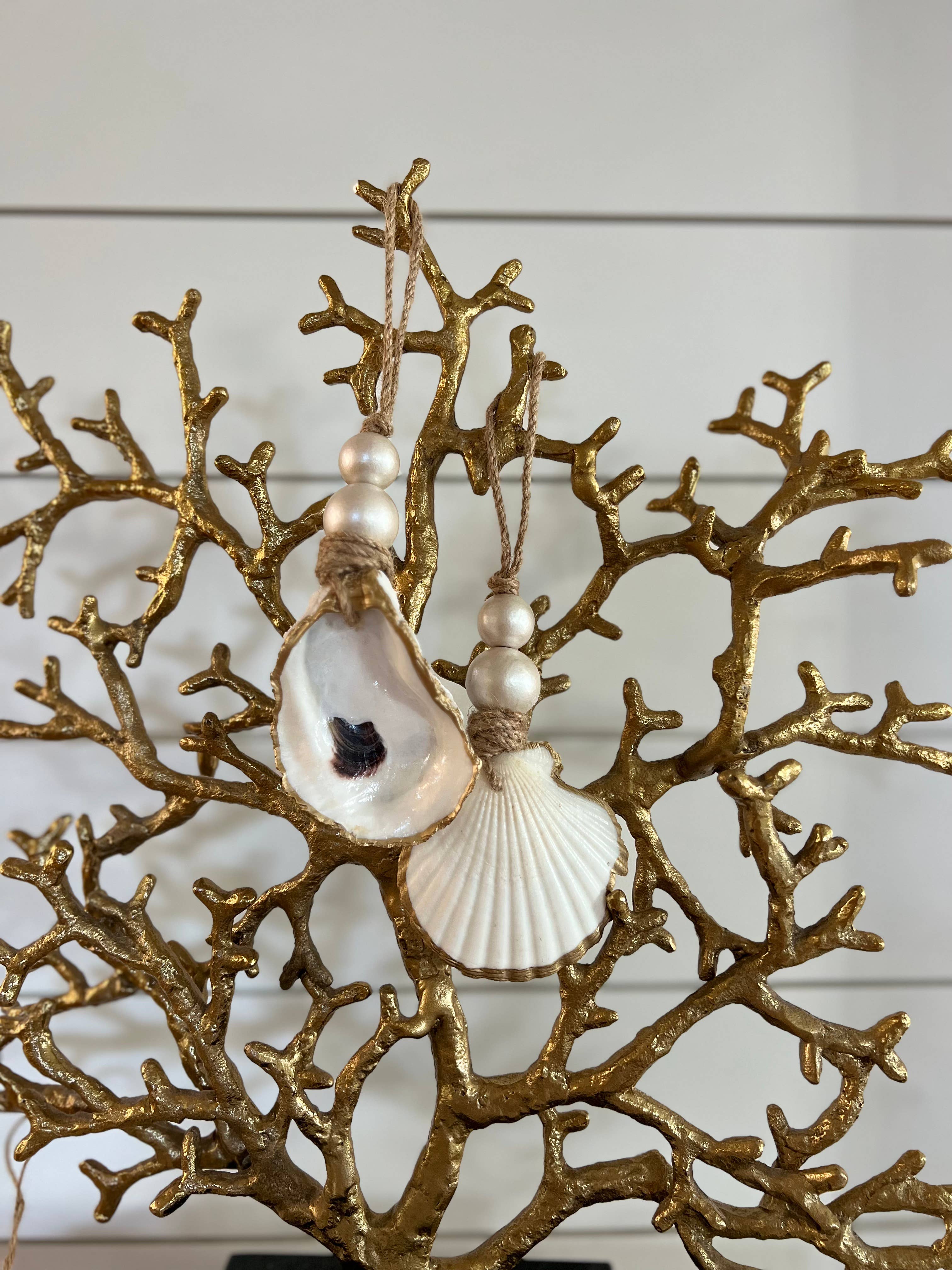 The Gilded Shell - Wholesale Ornament - Hint of Pearl Ornament - Single4