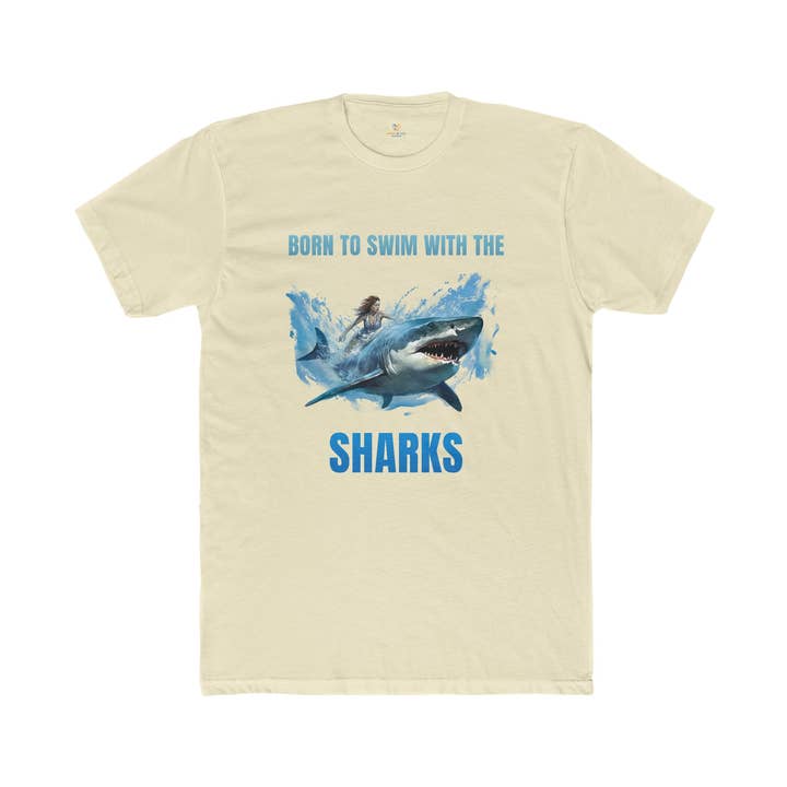 Katoenen t-shirt voor heren voor wholesale door 2 Sharks Apparel And More