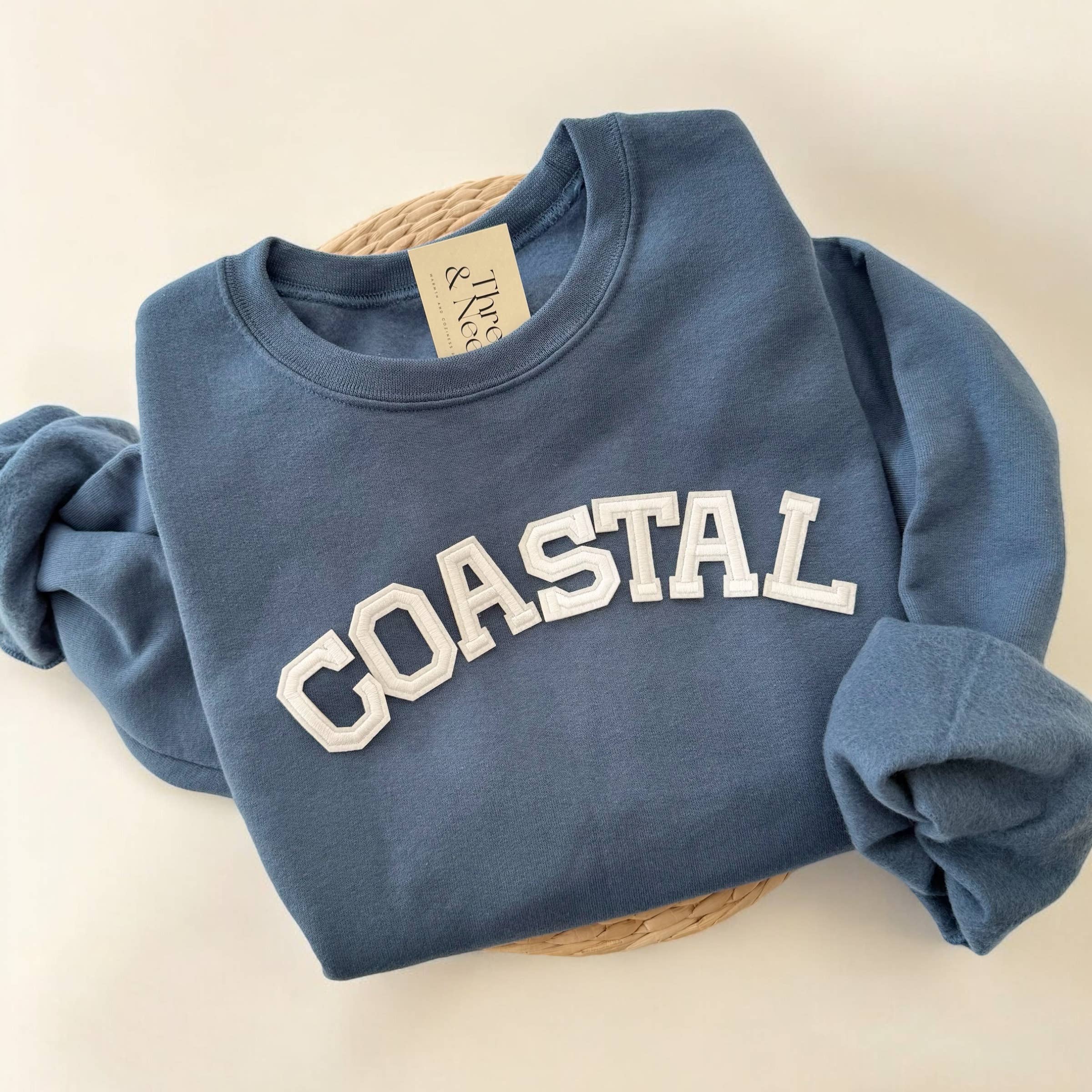 Threads And Needles, INC. - Wholesale Graphic Sweatshirt - Women's - COASTAL Sweatshirt, Summer Beach Sweatshirts1