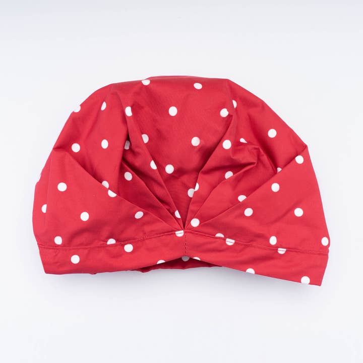 Shic' Shower Capsule Spotted Around (Red) for wholesale by hairCAPsule™