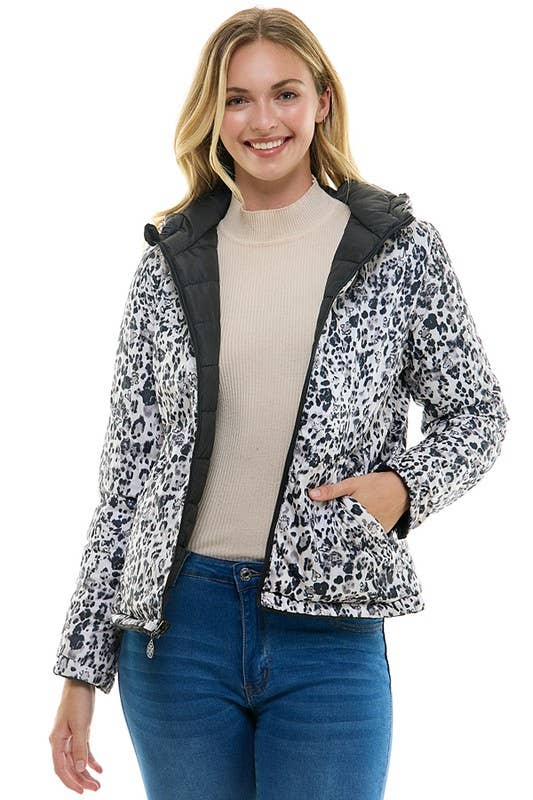 BLUE AGE – Großhandel Pufferjacke – Damen – Wende-Damen-Steppjacke mit Kapuze8