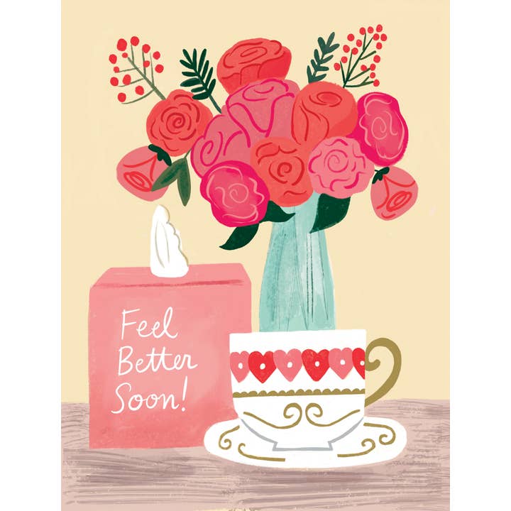 Little Desk Drawer - Wholesale Get Well Card - Feel Better Soon Card | Get Well Soon Greeting Card