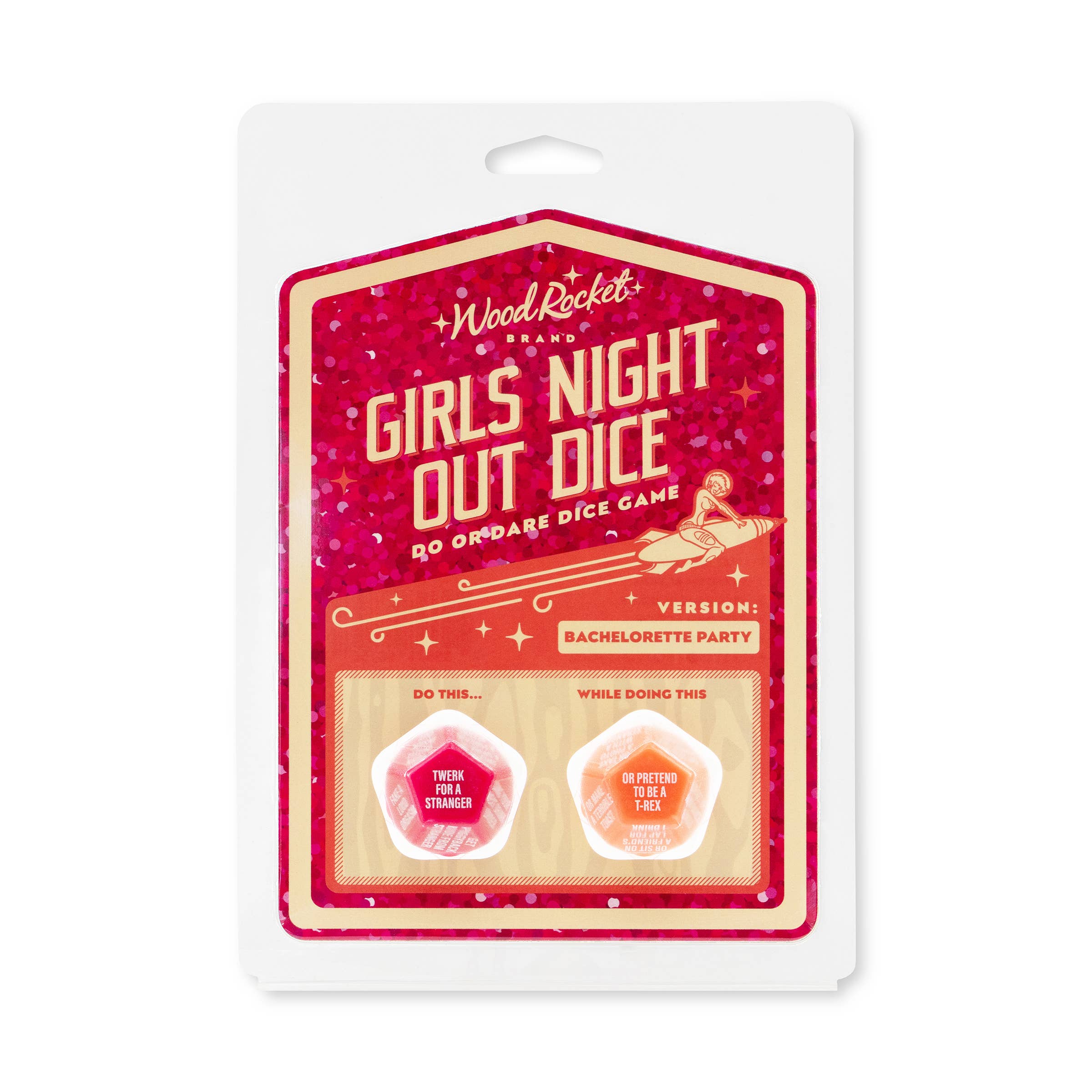 Wood Rocket Products - Wholesale Dice - Girls Night Out Dice: Bachelorette Party, DGM-0031