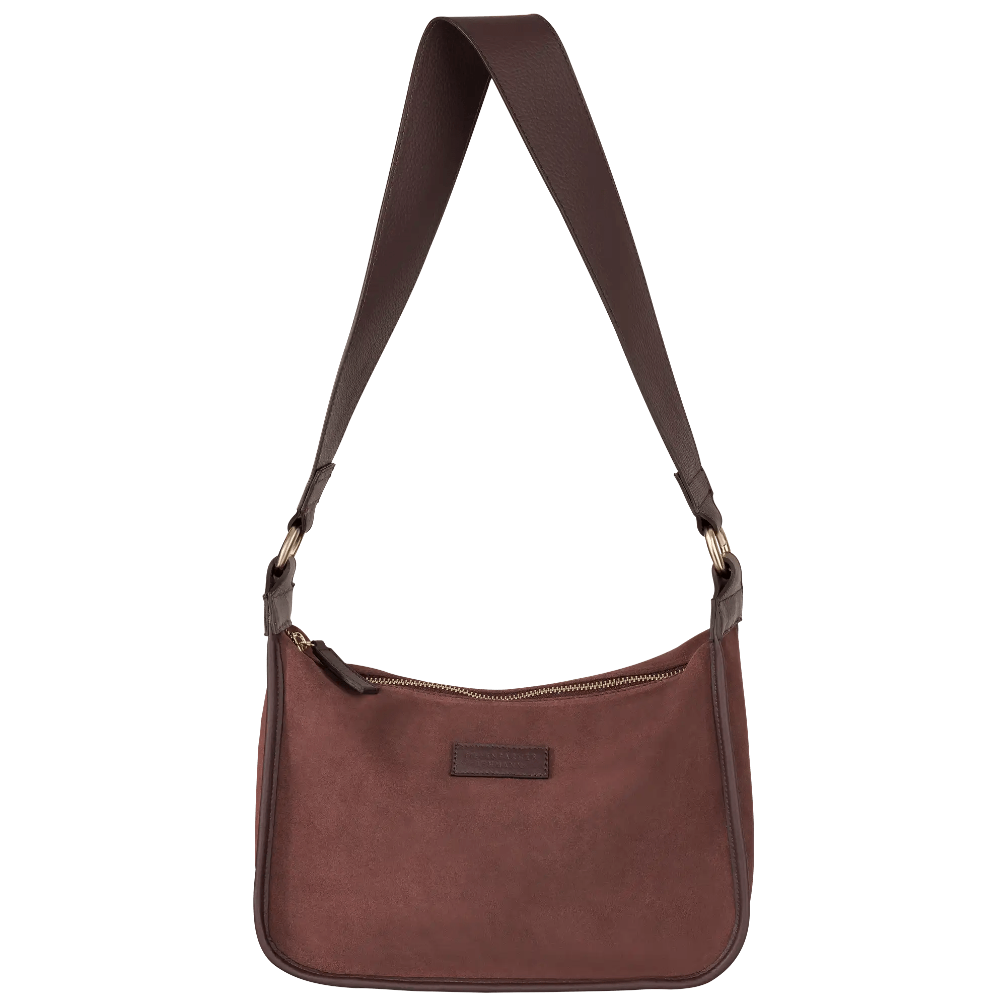 TIEFENBACHER LEHMANN - Wholesale Shoulder Bag - Women's - BRIOCHE BAG midi burgundy - light gold2