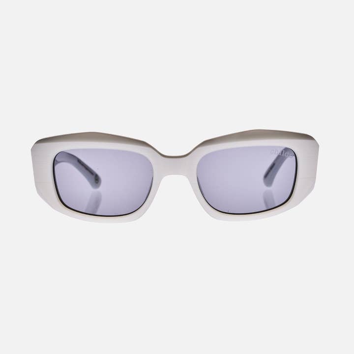 VIVIFY Pearl White Ice Blue | Grey Bio Lens for wholesale by Childe Eco Eyewear