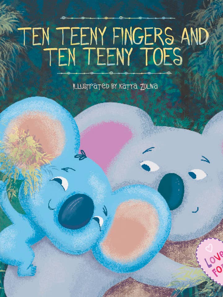 Dix petits doigts et dix petits orteils livre cartonné pour la vente par Taffy Tales Inc.