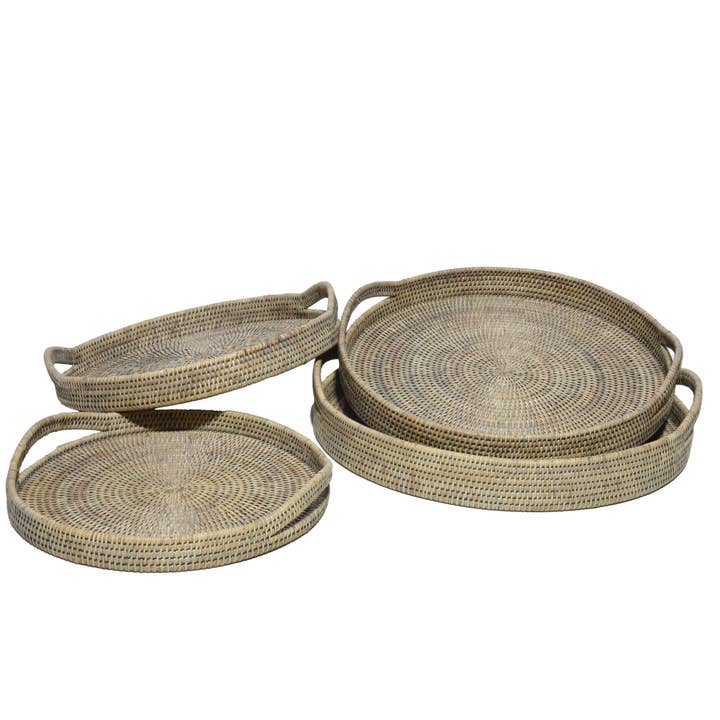 Plateaux ronds (4) pour la vente par Baolgi