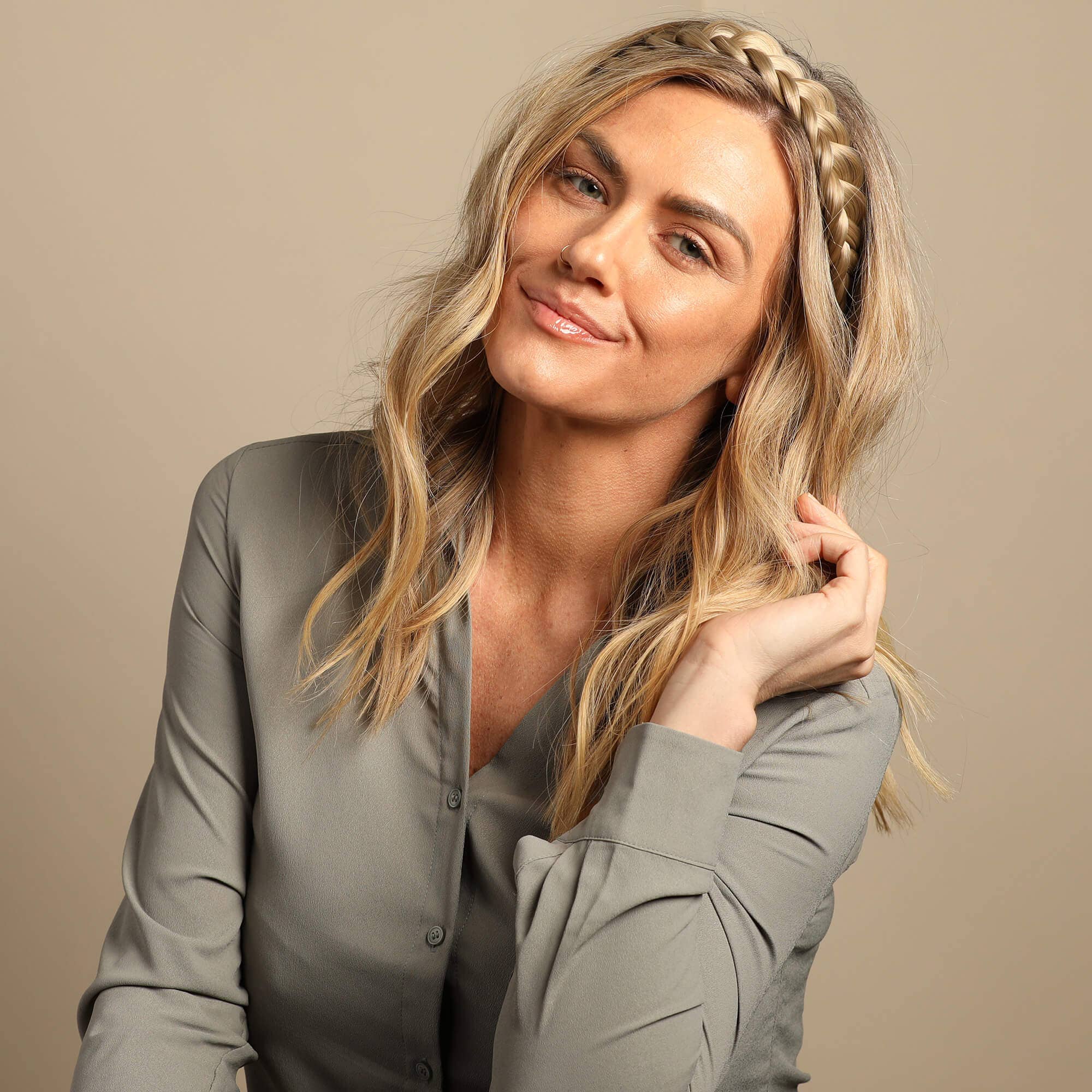 Madison Braids - Vendita all'ingrosso Fascia per capelli - Donna - Madison Treccia Lulu - Fascia per capelli a due fili, da donna37