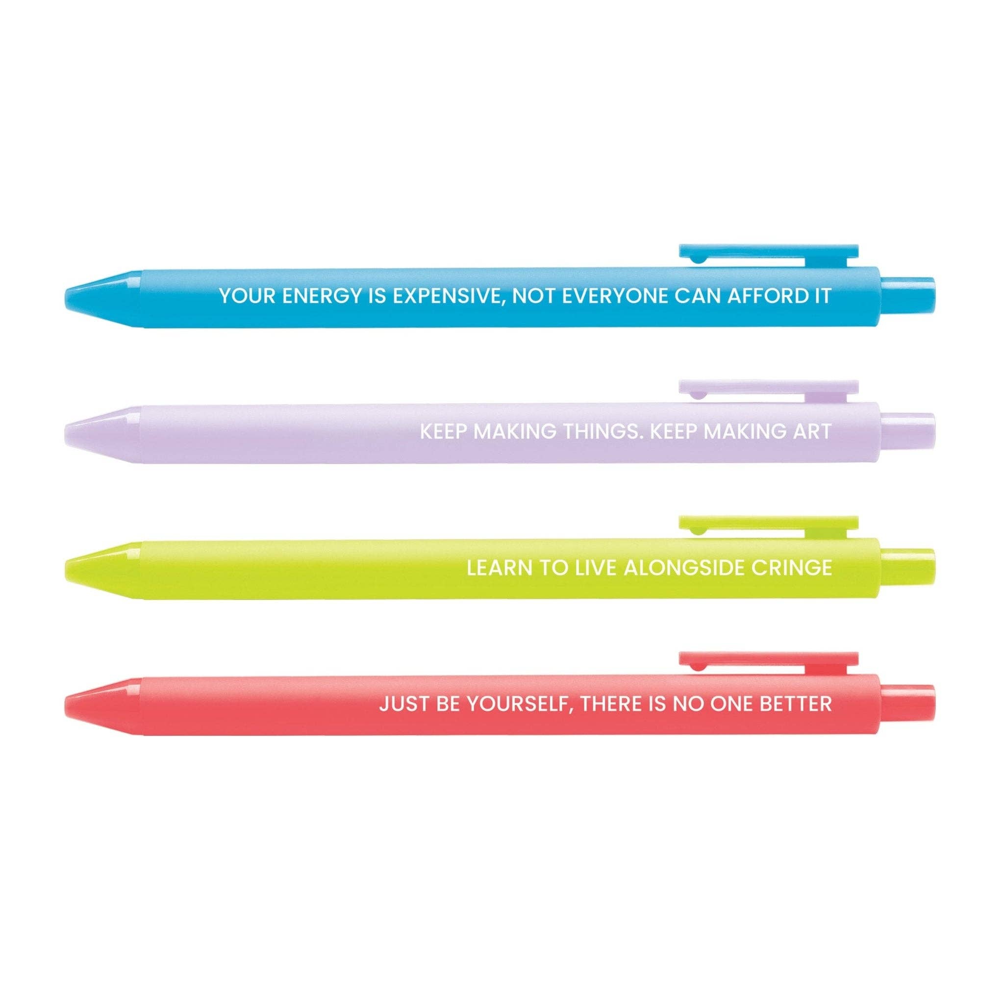 MangoIllustrated - Wholesale Pen - Swift Affirmations pen set1